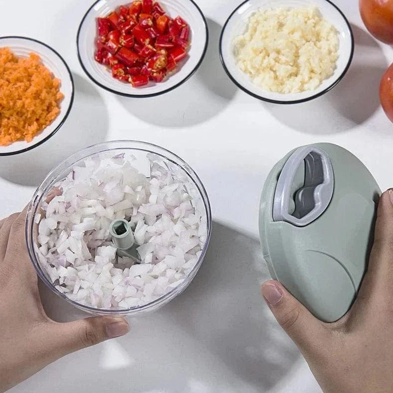 Ręczna rozdrabniarka do warzyw i mięsa 500/900 ml – praktyczna, szybka i niezastąpiona w kuchni!