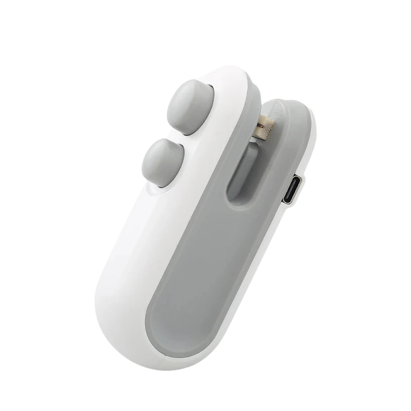 Mini Zgrzewarka do Torebek – USB, Ładowalna, Ręczna Zgrzewarka do Folii i Opakowań