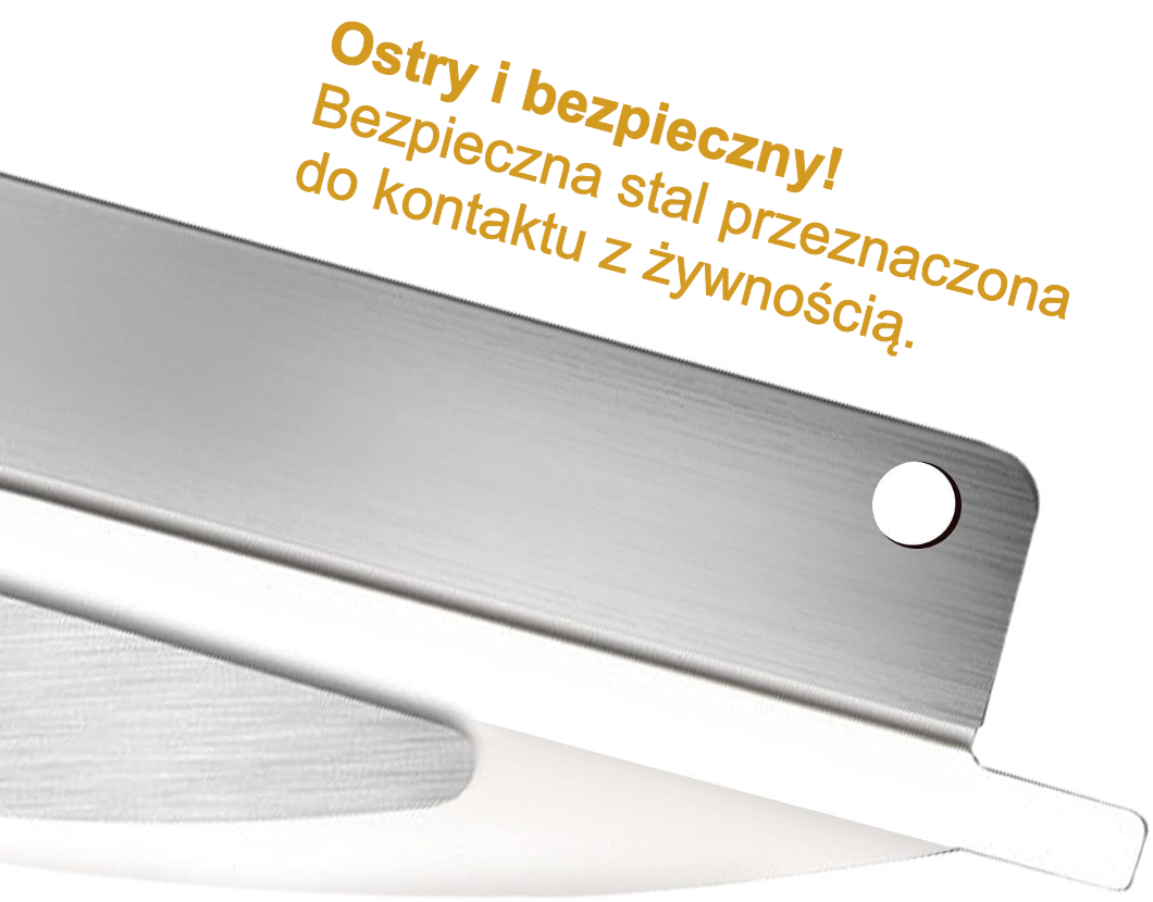 Stalowe Nożyce Kuchenne 2 w 1 – Multitool do Krojenia Owoców i Warzyw